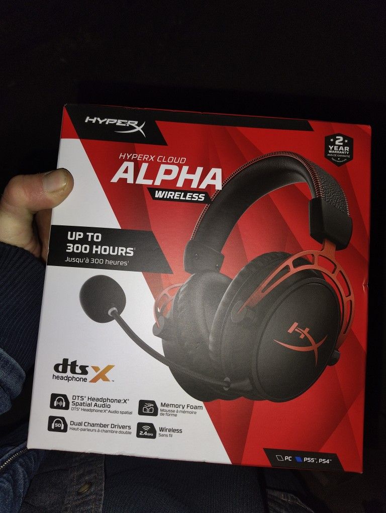 Hyperx Cloud Alpha Wireless Headphones