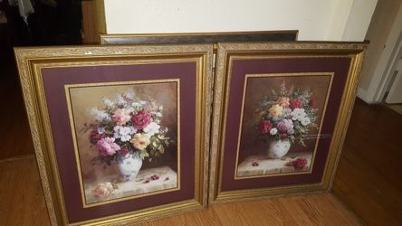 2 Vintage Home Interior Frame 