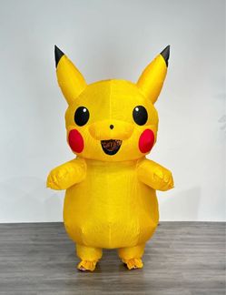Halloween costume Pikachu Inflatable youth/youngAdult Costume