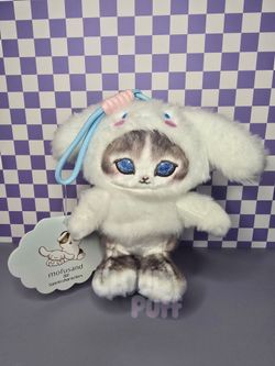 Mofusand x Sanrio Plush Pendant - Cinnamoroll