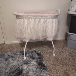 Nice Bassinet For A Baby Girl