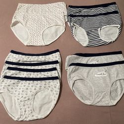 Girl Briefs, 100% Cotton , 10pk