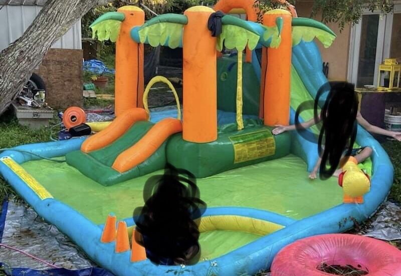 Water Jungle Blow Up