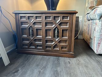 Side Table With Storage