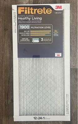 Filtrete 12x24x1 merv 13-1900-2pack