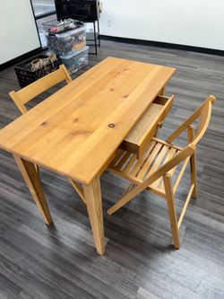 Desk and chair combo
