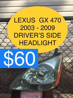 LEXUS GS 470 2003 2004 2005 2006 2007 2008 2009 DRIVERS’S SIDE HEADLIGHT HEADLIGHTS