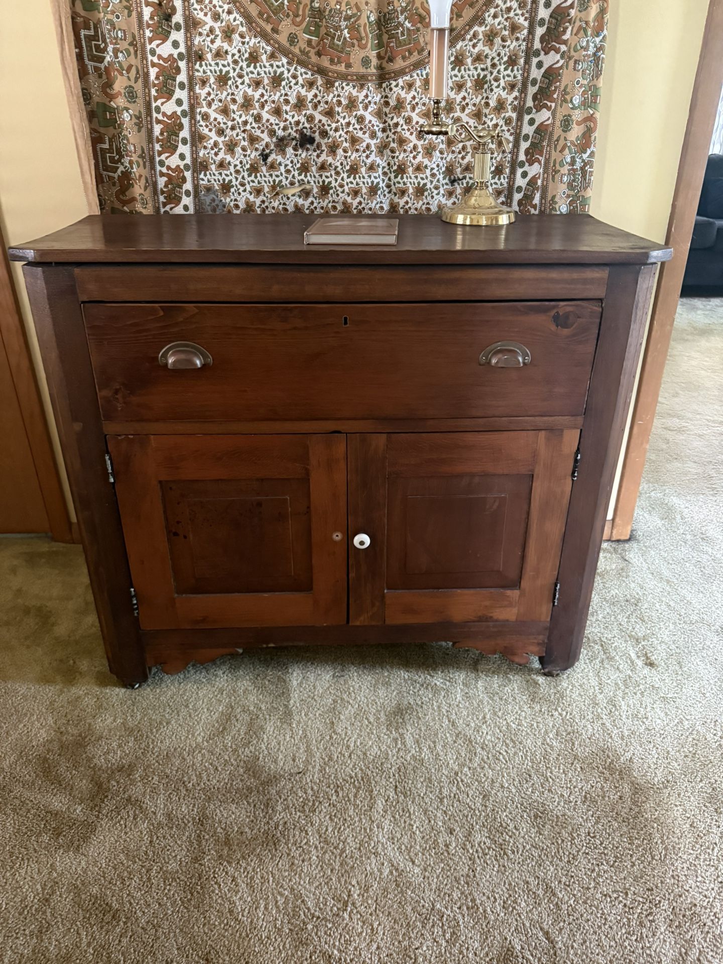 Antique Wooden Hutch