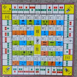 Vintage Game Board: Ticker Tape