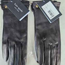 Kate Spade Leather Gloves (S) 20.00