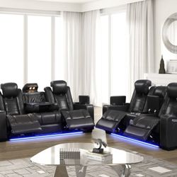 Furniture Power Reclining Livingroom Sectional Sofa Couches Take It Home With Only $39 Today And Pay Later With Or Without Credi 