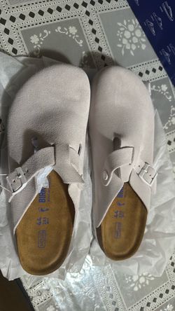 Birkenstock Boston Suede Clogs Size 44