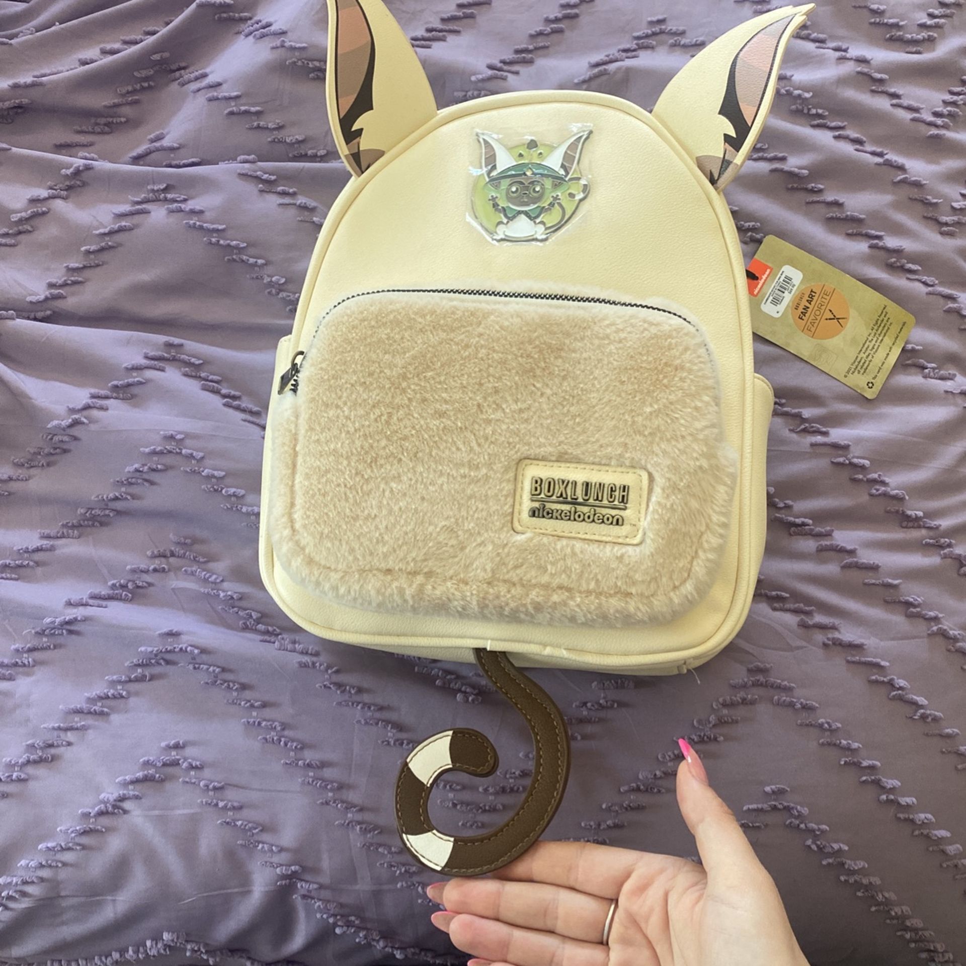ATLA Avatar The Last Air bender momo Nickelodeon Loungefly Mini Backpack