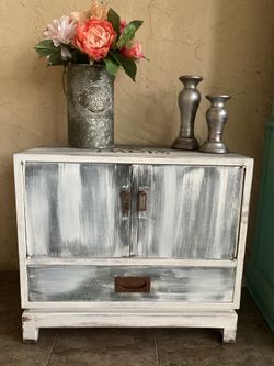 Vintage cabinet small 22 tall 25 wide