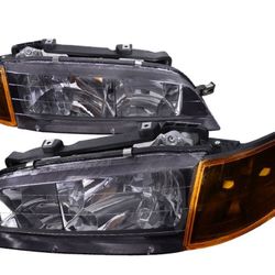1(contact info removed) Honda Accord Black Euro Headlights