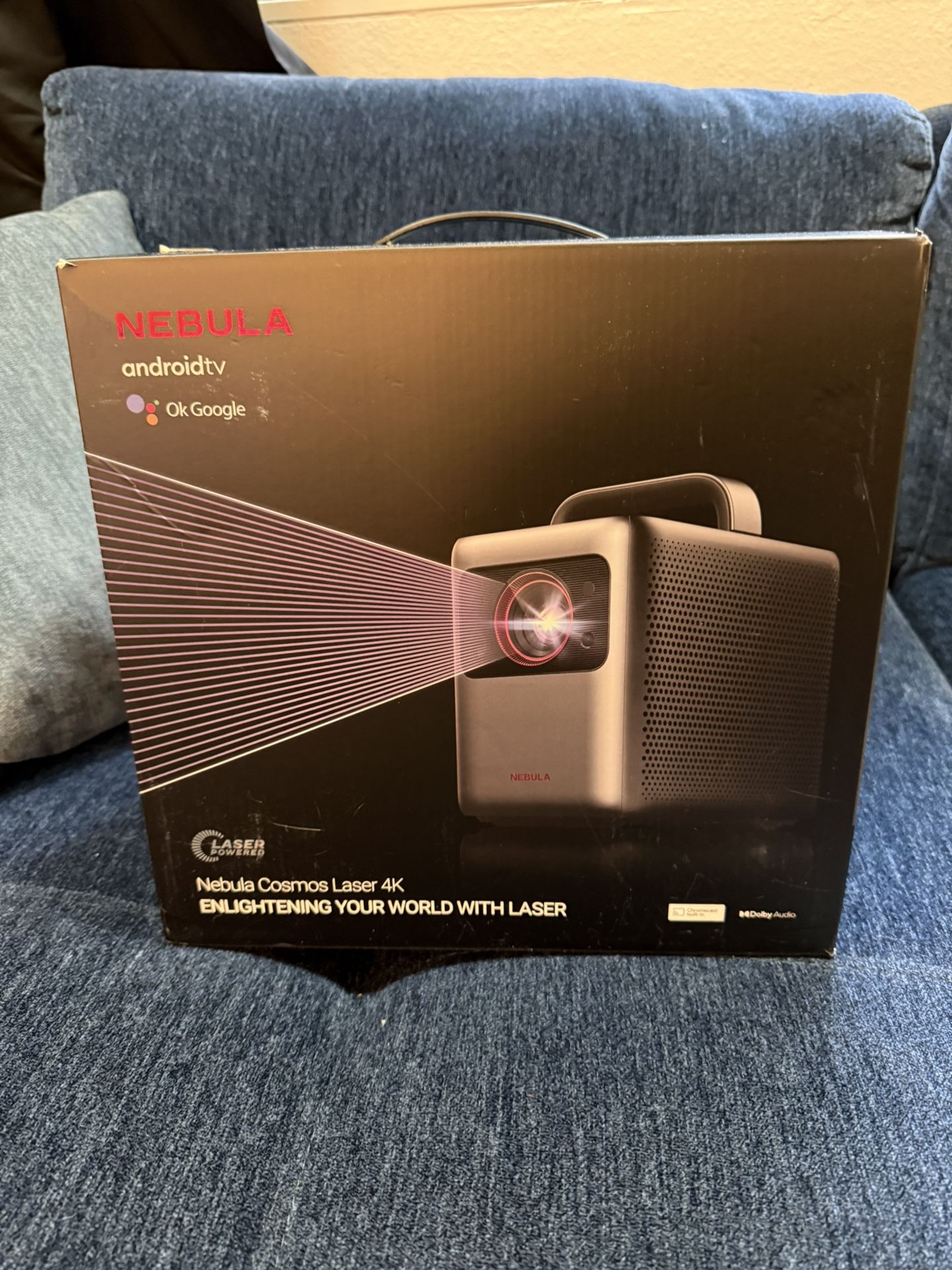 NEBULA Cosmos Laser 4K Projector Brand New