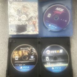 4 Games For Sale ( PS4 Games)