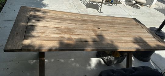 Teek table