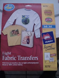 Avery Brand T-SHIRT Transfer Sheets