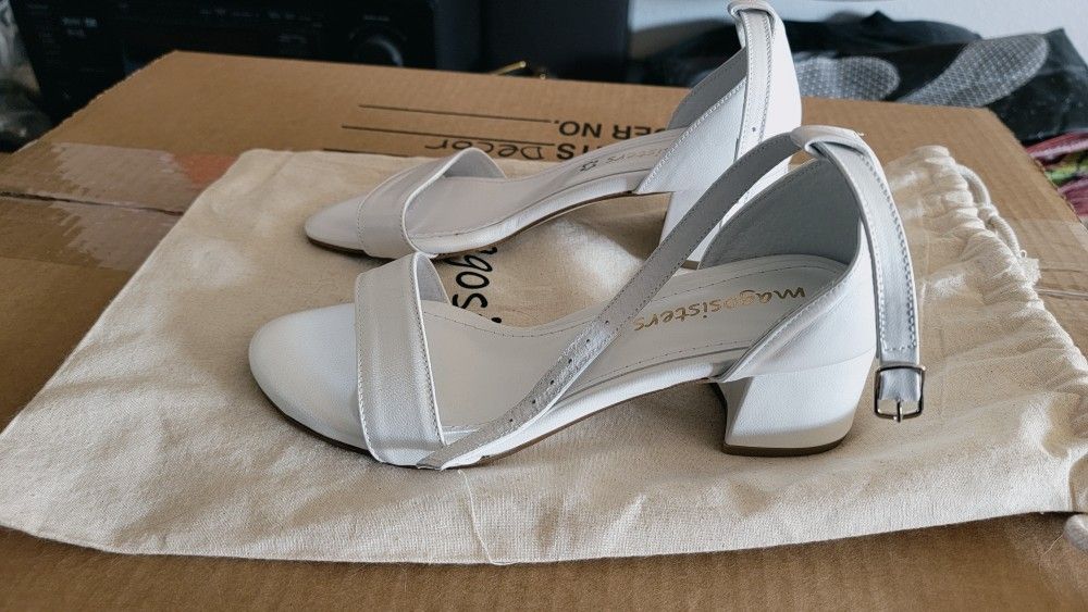 Magosisters Handmade Wedding Sandals Made In Greece Womens Size 37 European
