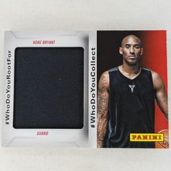 Kobe Bryant 2014 Panini Fathers Day Player-Worn Patch #WhoDoYouCollect 