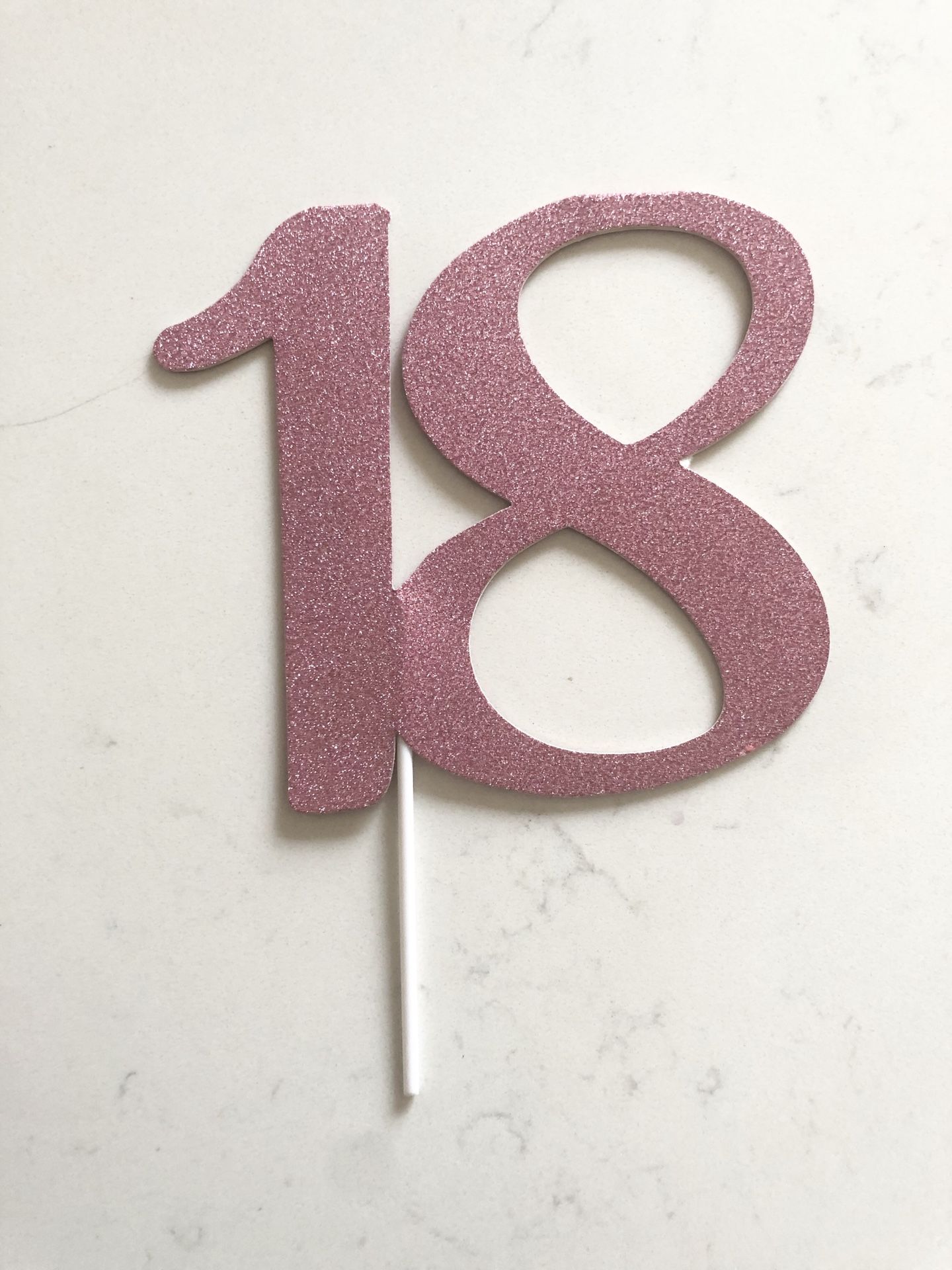 LARGE CAKE TOPPER 18th birthday