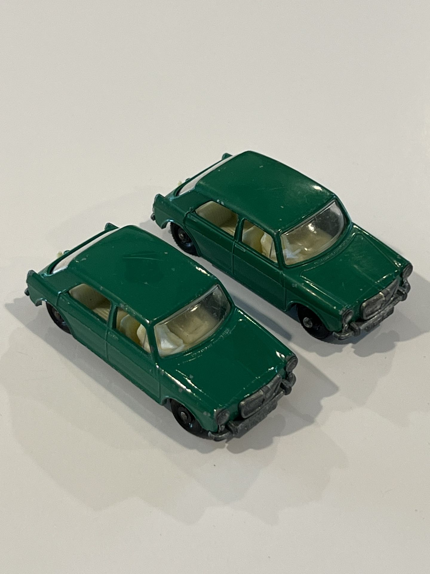 Vintage 1966 Matchbox Lesney No. 64 MG 1100 Lot Of 2 Loose