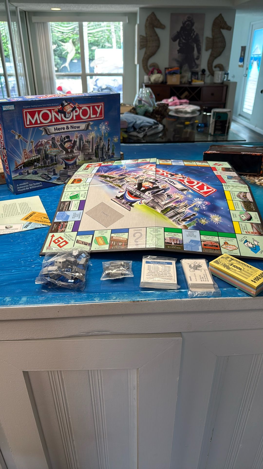 Monopoly Here & Now Board Game NEW