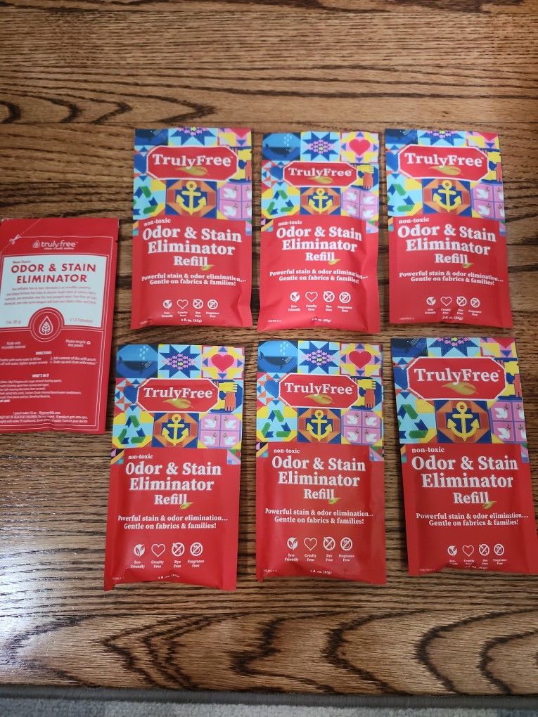 Truly Free My Green Refills Oder And Stain Remover