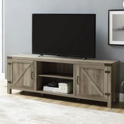 TV STAND RUSTIC GRAY UP TO 75” Assembled 
