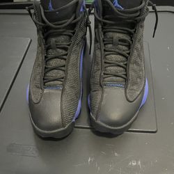 Jordan’s 13 Retro Hyper Royal/Black Size 9