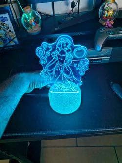 Disney princess light up display