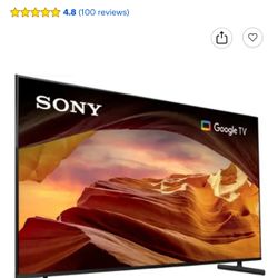 85in Sony Bravia Smart Google Tv