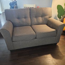 Free grey 2 seat couch