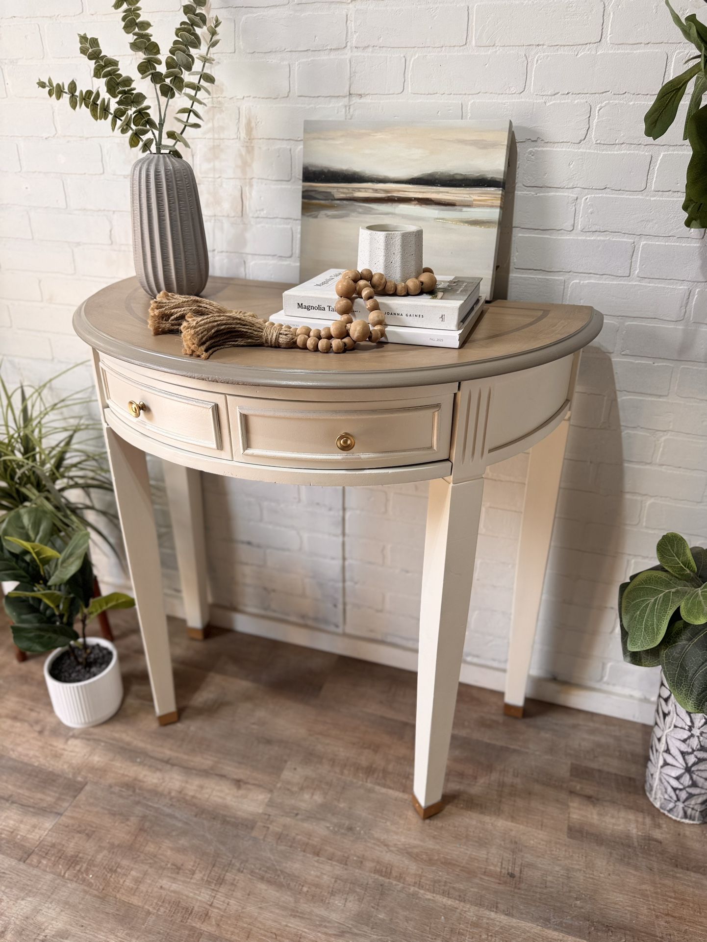 Vintage Entryway Table , side table