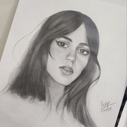 Jenna Ortega Drawing
