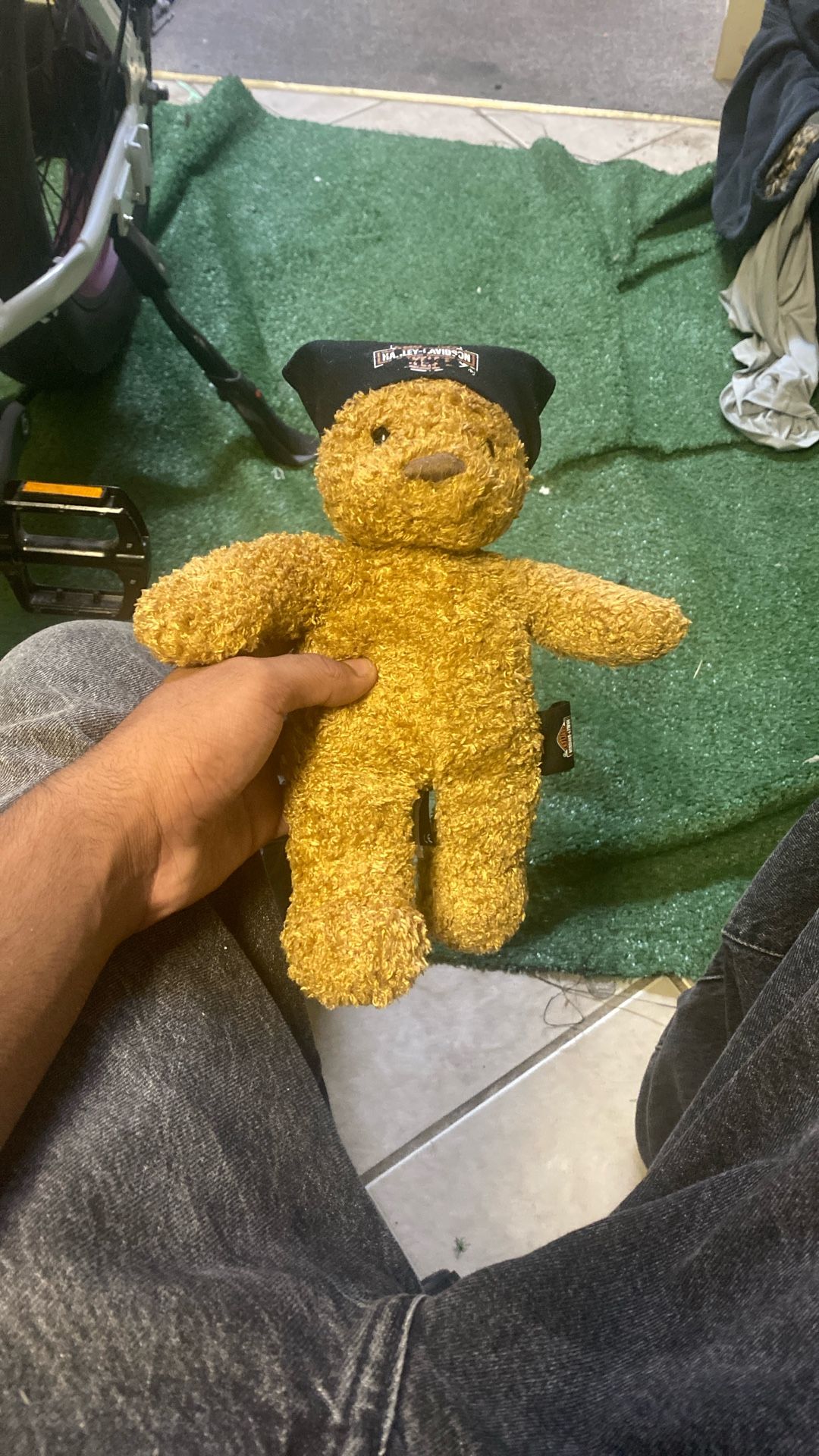 Vintage Harley Davidson Bear