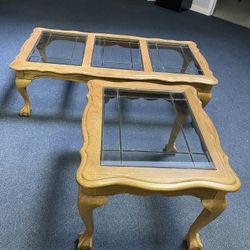 Coffee Table and End Table $50 Total 