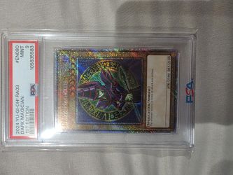 PSA 9 dark magician