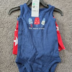 Newborn Fourth Of July Outfit