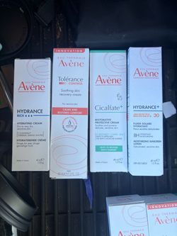 Avene face products NEW