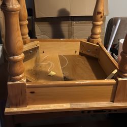 Mini fridge And Side Table