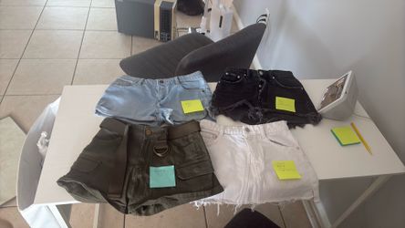 $10 each shorts, $40 for all