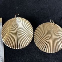 Jewelry Earrings Gold Stainless Steel.. Thornton area