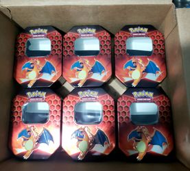 Pokemon Empty Hidden Fates Tins