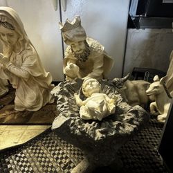 Large Outdoor Nativity Set