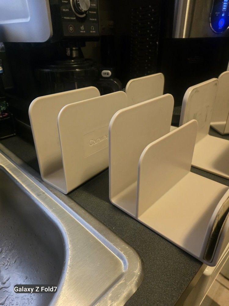 PICK UP ONLY Caraway 5-piece Magnetic Pot Pan Rack Divider Organizer Quality Kitchen 