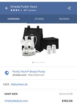 Ameda breast pump