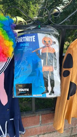 Fortnite Punk Halloween Costume Youth Large