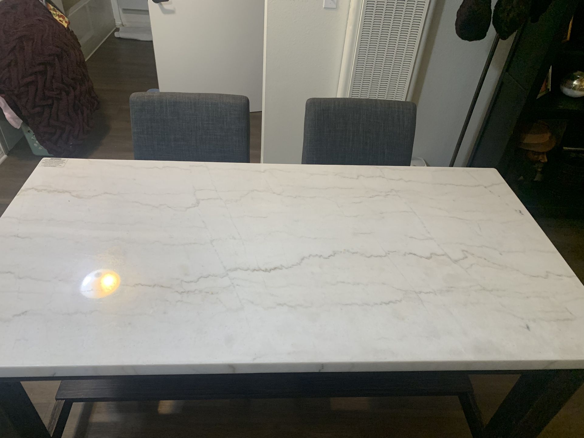 Dining Area Table and Stools